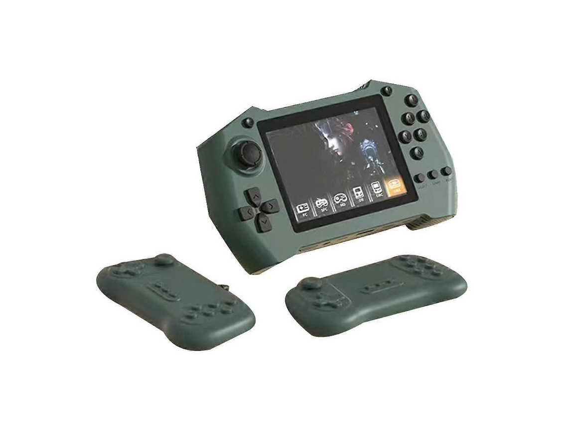 Console De Jogos Retrô Dy14 2 Controles, 32 Gb, 10.000 Jogos, Console Portátil, Suporta Dois Jogadores, Bateria Externa De 10.000 Mah. Hengjian