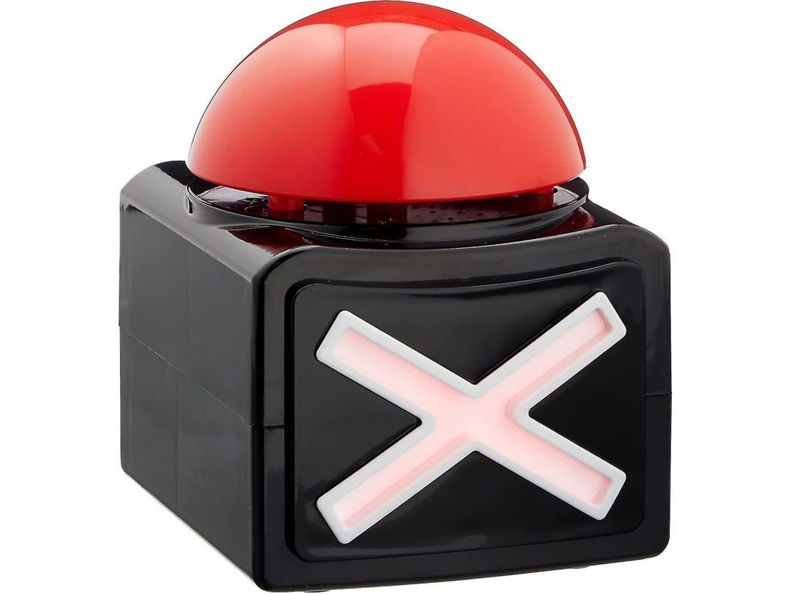 Buzzer com Som e Luz Led Apropriado para Noites de Jogos e Quiz Shows