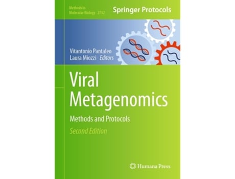 Livro Viral Metagenomics de Vitantonio Pantaleo e Michela Chiumenti (Inglês - Capa Dura)