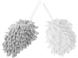 Toalhas De Mão De Chenille Com Bolinhas, Absorventes E De Secagem Rápida, Pacote Com 2 Unidades.