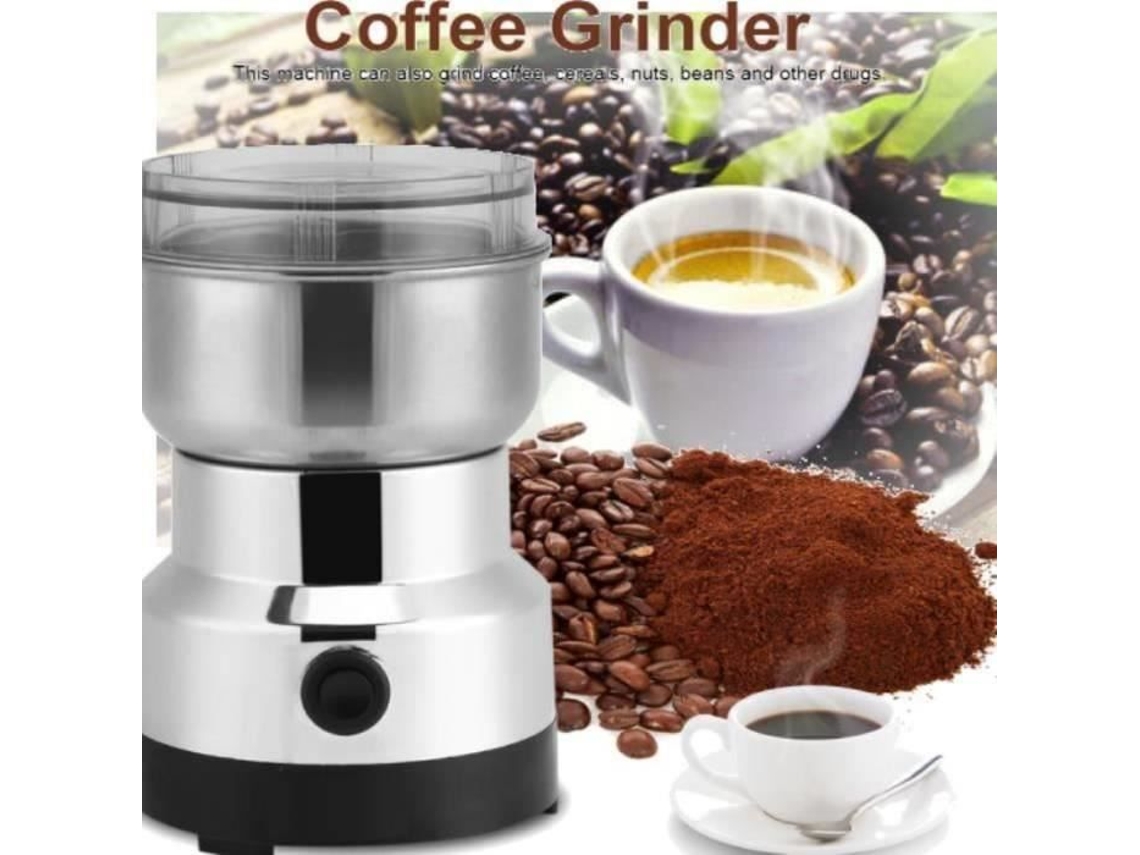 Moedor de Café Elétrico 220V Linhaça Nozes Pimenta Moedor de Especiarias Liquidificador de Aço Inoxidável -Zoo CHANGM