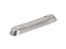 Ânodo Do Casco Zinc Rectangular Type 35 Prateadovetus