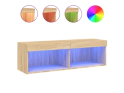 Tv Cabinet, Tv Cabinets Vidaxl Marrom Madeira Processada (n/a)