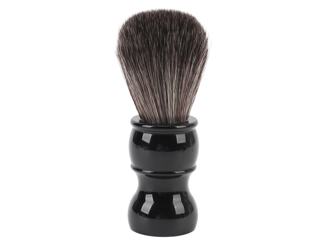 Pincel de barbear sintético macio para homens, espuma rápida.