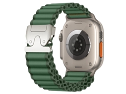 Bracelete Apple Watch Silicone Ocean Fecho Magnético XIAOMOYU