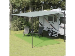 Vidaxl Tapete De Campismo Para Tenda 250x500 Cm Pead Verde-claro