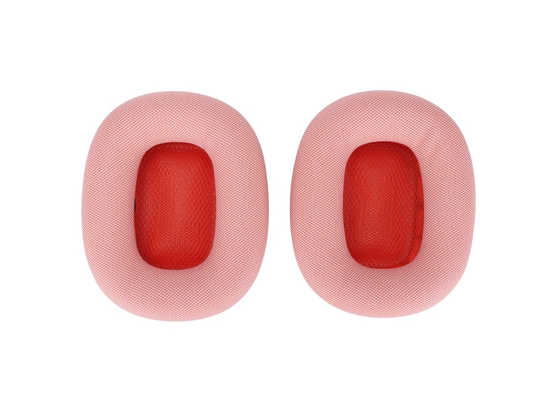 Lurelia Protetores Auriculares Para Auscultadores Airpods Max, Espuma Viscoelástica, Em Couro Proteico E Espuma De Memória, Rosa