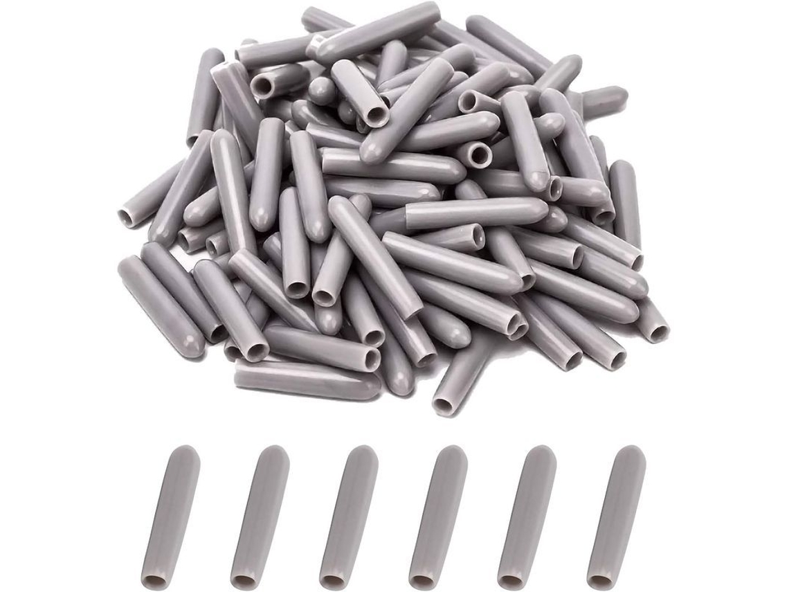 2026-tapones Para Lavavajillas 100 Peças, Protetor De Pinos Da Cesta, Anti-roxo (cinza)