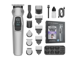 Barbeador Elétrico Para Homem 5 Em 1, Ipx6, Autonomia De 200 Minutos