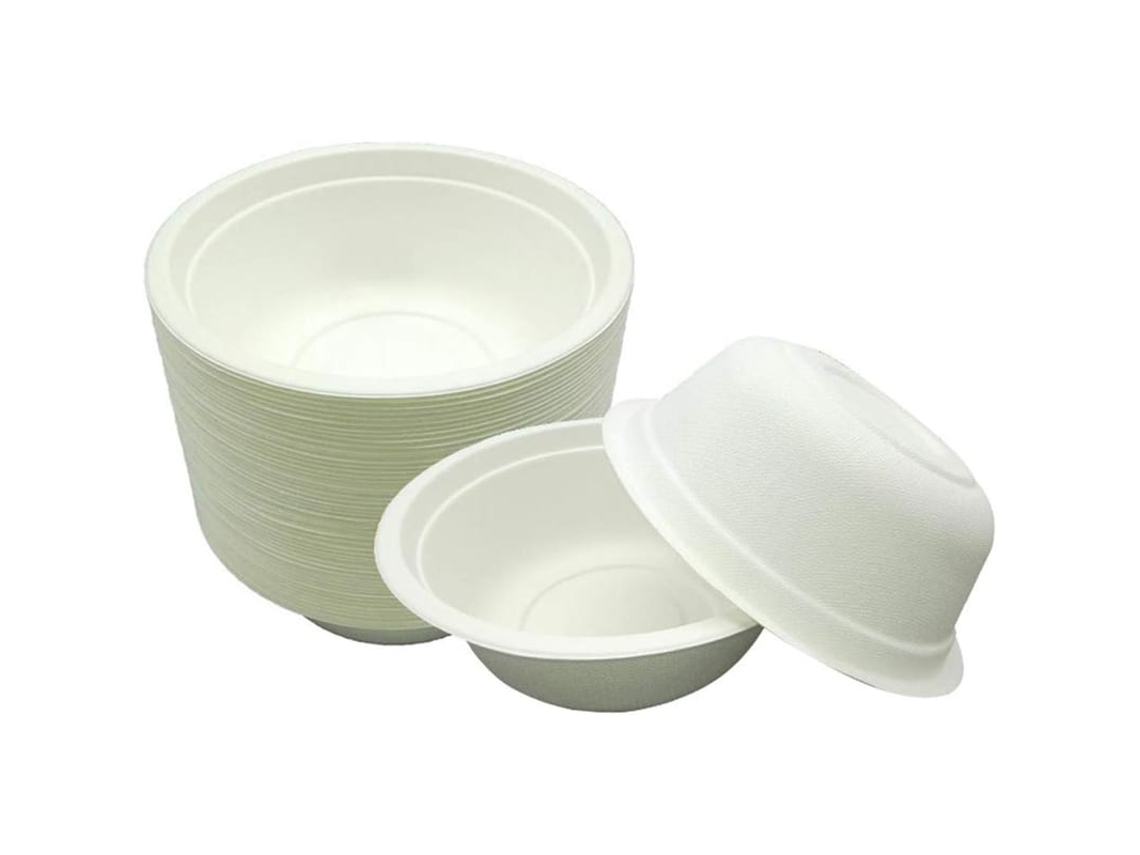 Tigelas Compostáveis – Tigelas De Papel, Ecológicas, Biodegradáveis, Descartáveis