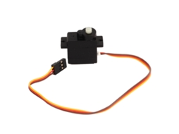 Motor Servo De Direção 9g Plástico Baixo Ruído 4.8‑6v Acessório Rc Para Ae86 Planadores Drones