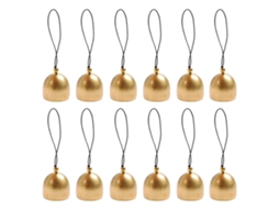 Sinos Penduráveis com Corda para Natal e Festas