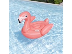 Colchão De Banho Inflável Em Formato De Flamingo, 138 X 107 Cm, Para Crianças A Partir De 3 Anos.