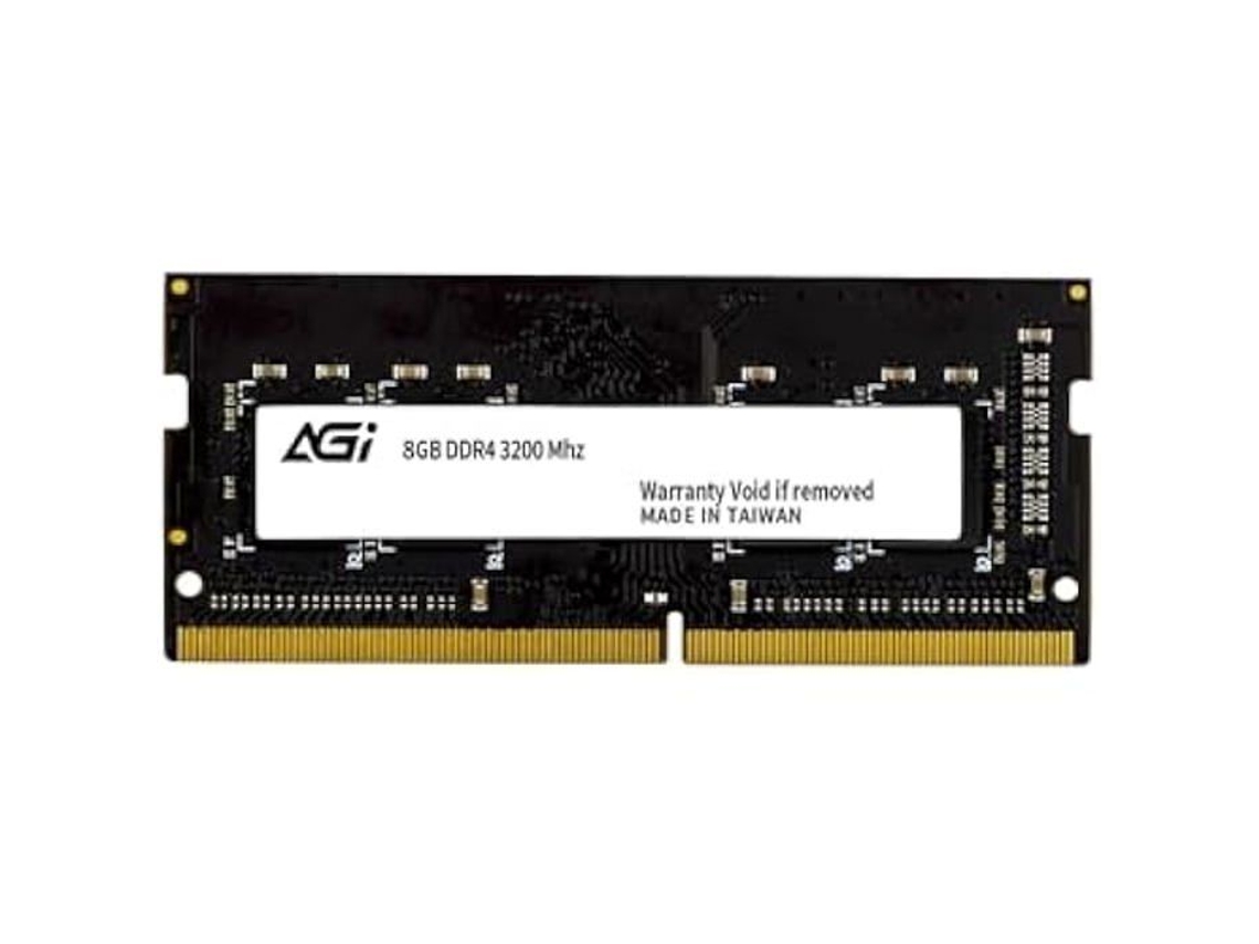 Faixa de Ram AGI Sd138 Ddr4 8 Gb 3200 Mhz Cl22 Não Ecc Compatível com Laptop/Notebook
