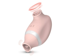 Vibrador de Sucção Feminino Estimulador de Clitóris Clitóris Rosa YIZHOOD