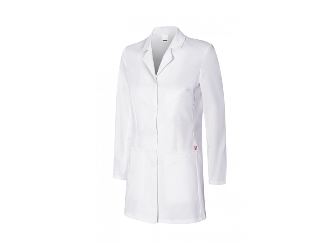 Bata Stretch Curta Para Mulher Branco Xl Velilla