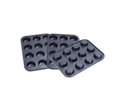 Forma de Bolo 12 Cavidades S/MARCA