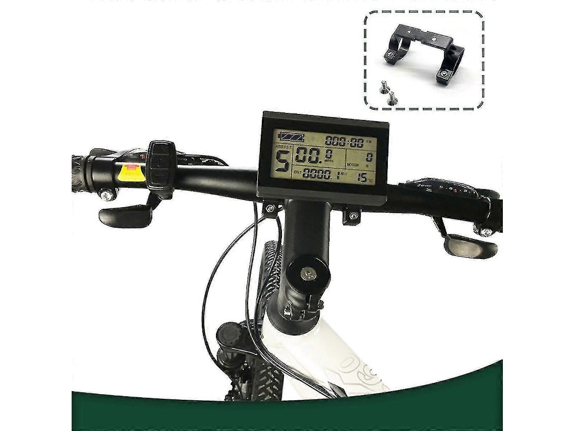 Display LCD BRILVIBERA, compatível com bicicleta elétrica KT LCD3