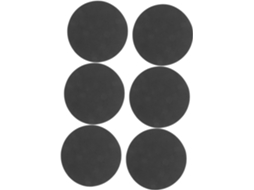 Mipcase Conjunto De 6-almofadas Redondas Antiderrapantes Esponja Para Bases Abajures Estáveis E Fáceis Usar