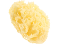 Esponja De Banho Esfoliante Na Cor Cáqui Natural, Da Marca Boy And Son Ball.