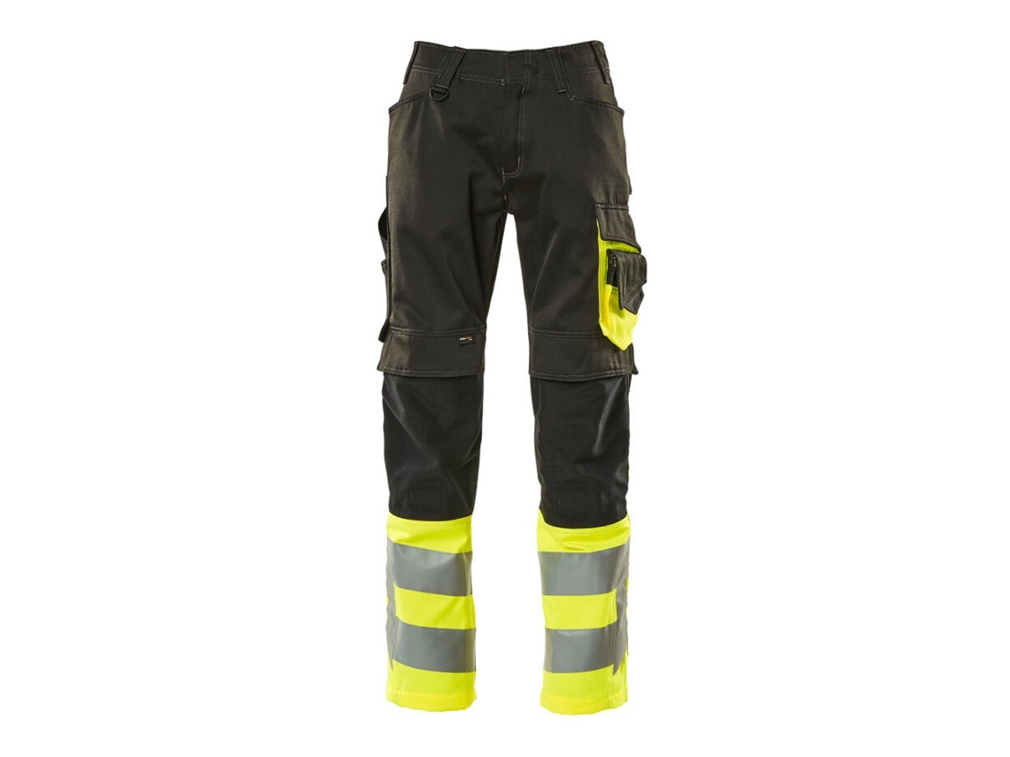 Calças Grandes Com Bolsos Para Joelheiras Safe Supreme 15679 Castanho 44 / 32 MASCOT