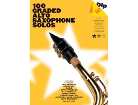 Livro Dip In 100 Graded Alto Sax Solos de DIVERS AUTEURS (Inglês)