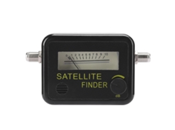 Localizador De Satélite Sensível 9501 Com Medidor Intensidade Sinal, Preto E Com Visor Digital