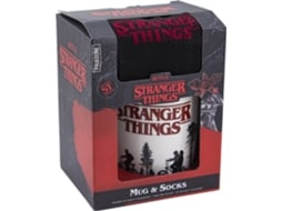 Caneca STRANGER THINGS Logo com Meias