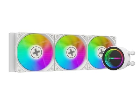 Kit de resfriamento líquido para processador de sistema de resfriamento de computador Xc998 12 cm branco 1 peça Xilence (s)