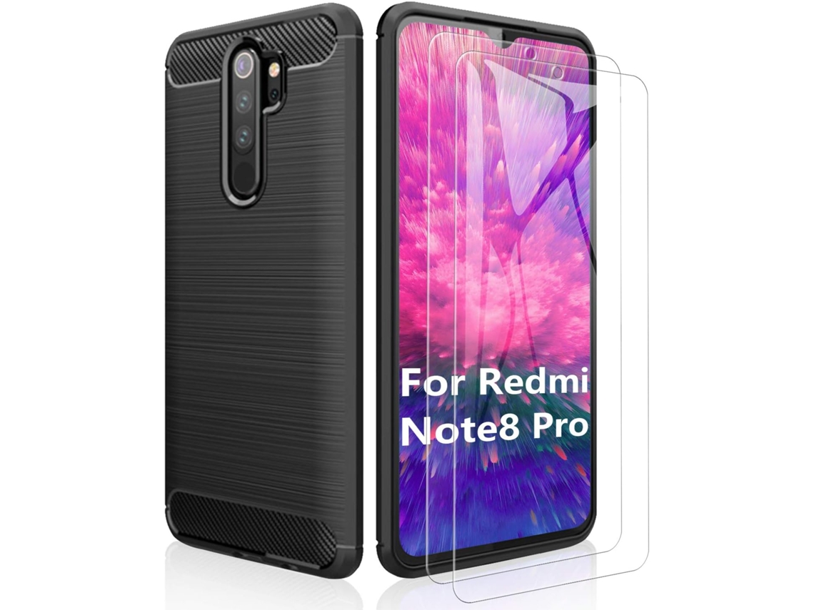 Capa Note Proteção Design Para Xiaomi Redmi Note 8 Pro Hongwe. Tecido Anti-choque