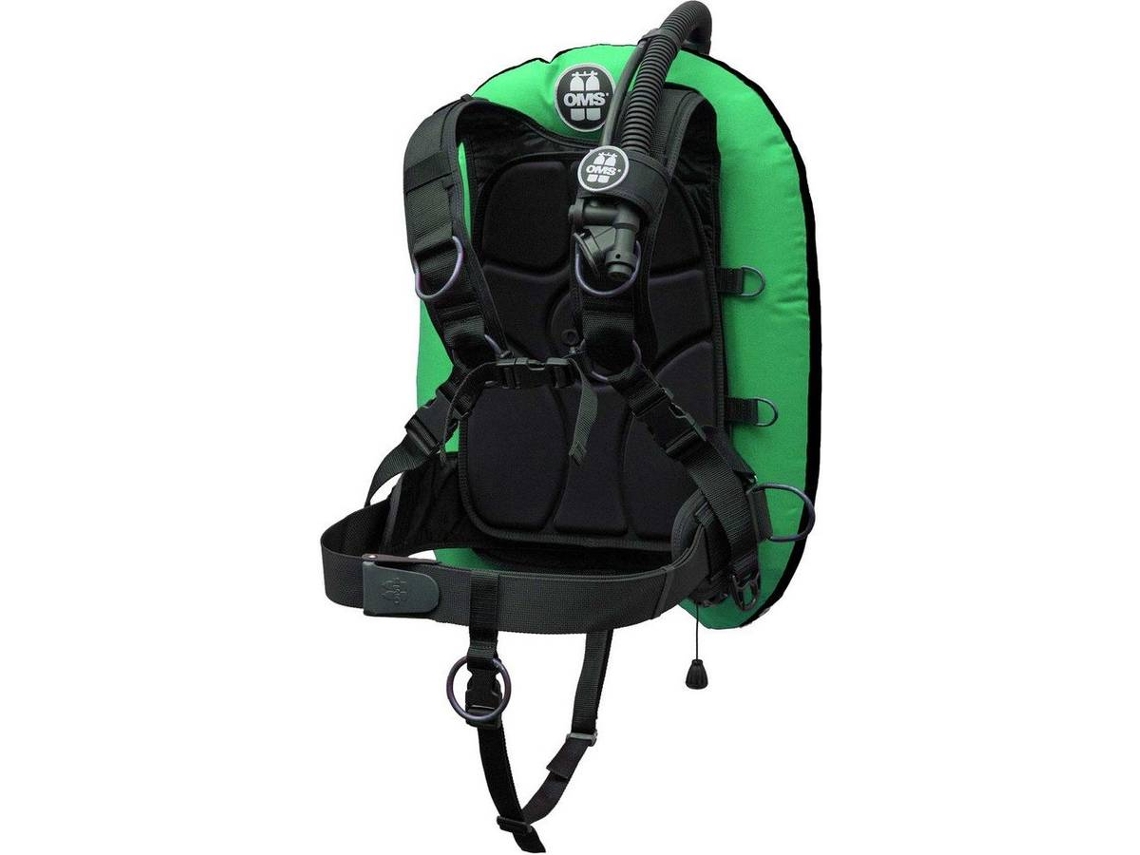 Colete Estabilizador de Mergulho OMS Iq Lite Performance Mono Asa 32 Lbs (M-L)