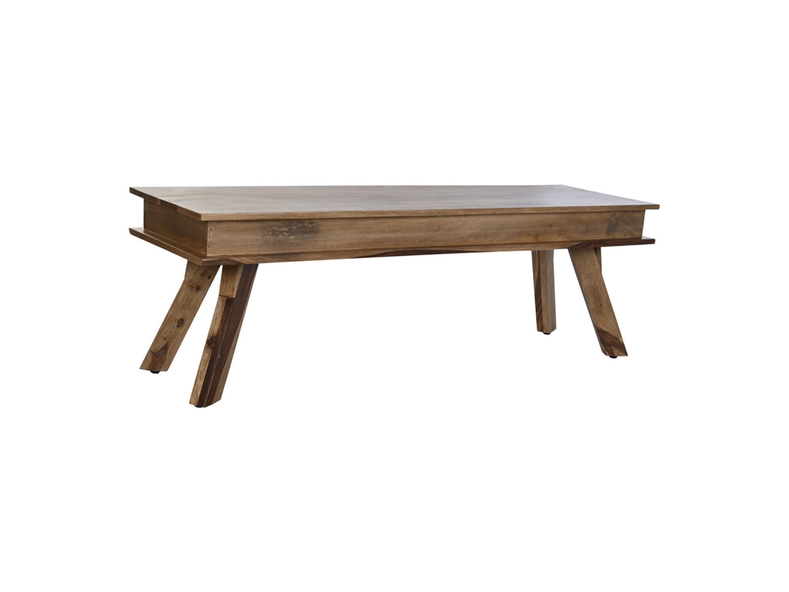 Mesa de Centro em Sheesham Natural 140x40x45cm ALEXANDRA HOUSE LIVING