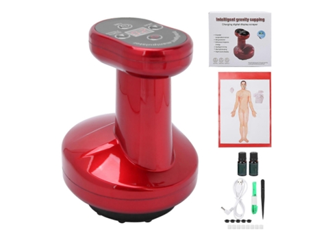 Máquina Elétrica De Raspagem Corporal Com Pressão Negativa E 9 Velocidades Recarregável.