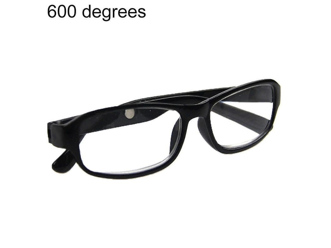 Óculos de Leitura com Lentes Ópticas Graus +4.5 +5.0 +5.5 +6.0 Unissex Tw6black
