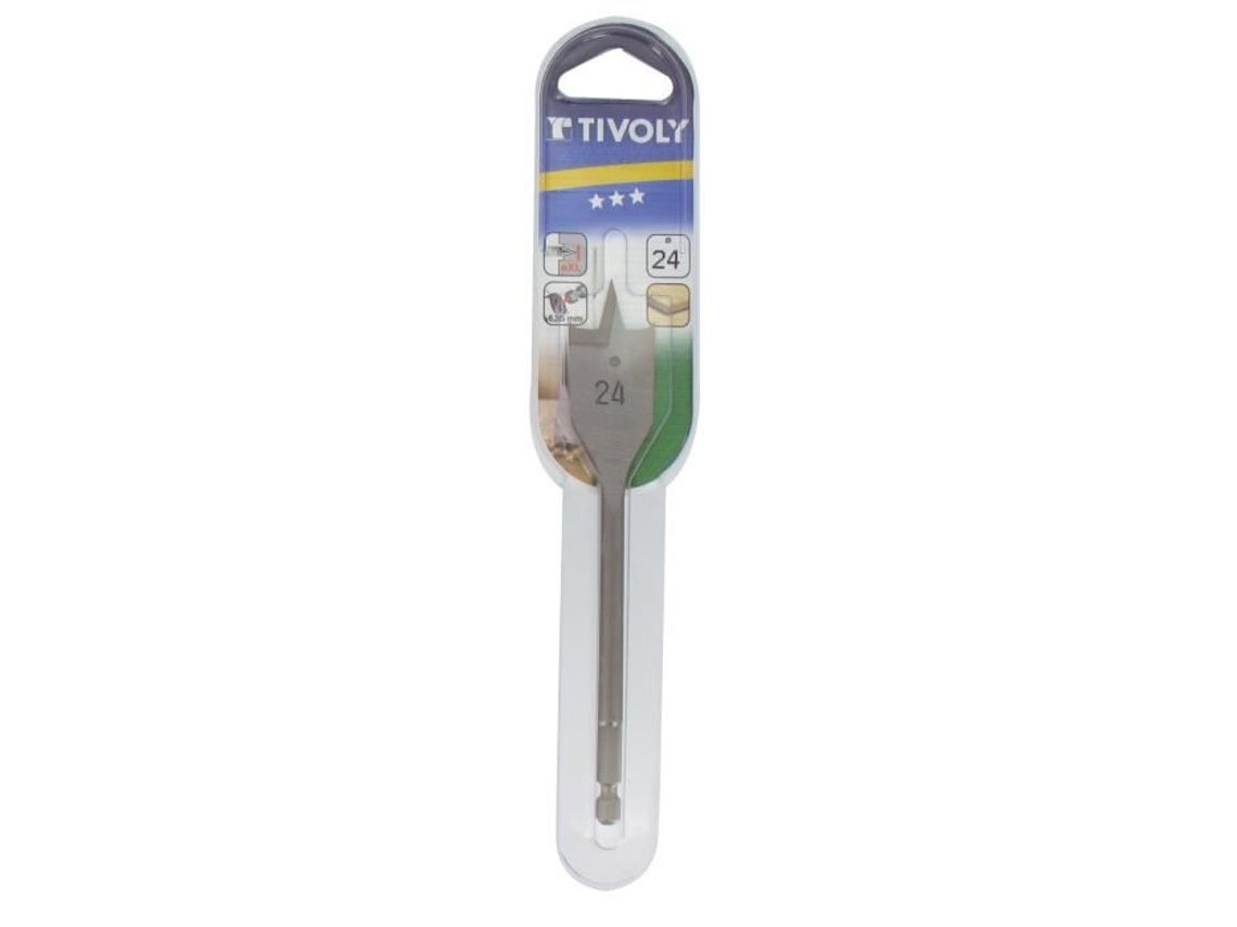 Broca Plana para Madeira 32 Mm TIVOLY