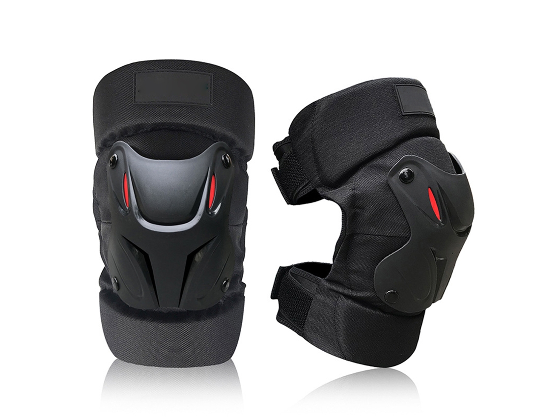 Joelheiras ergonômicas ajustáveis para motociclismo, ciclismo e skate, 1 par AQUAFORGE