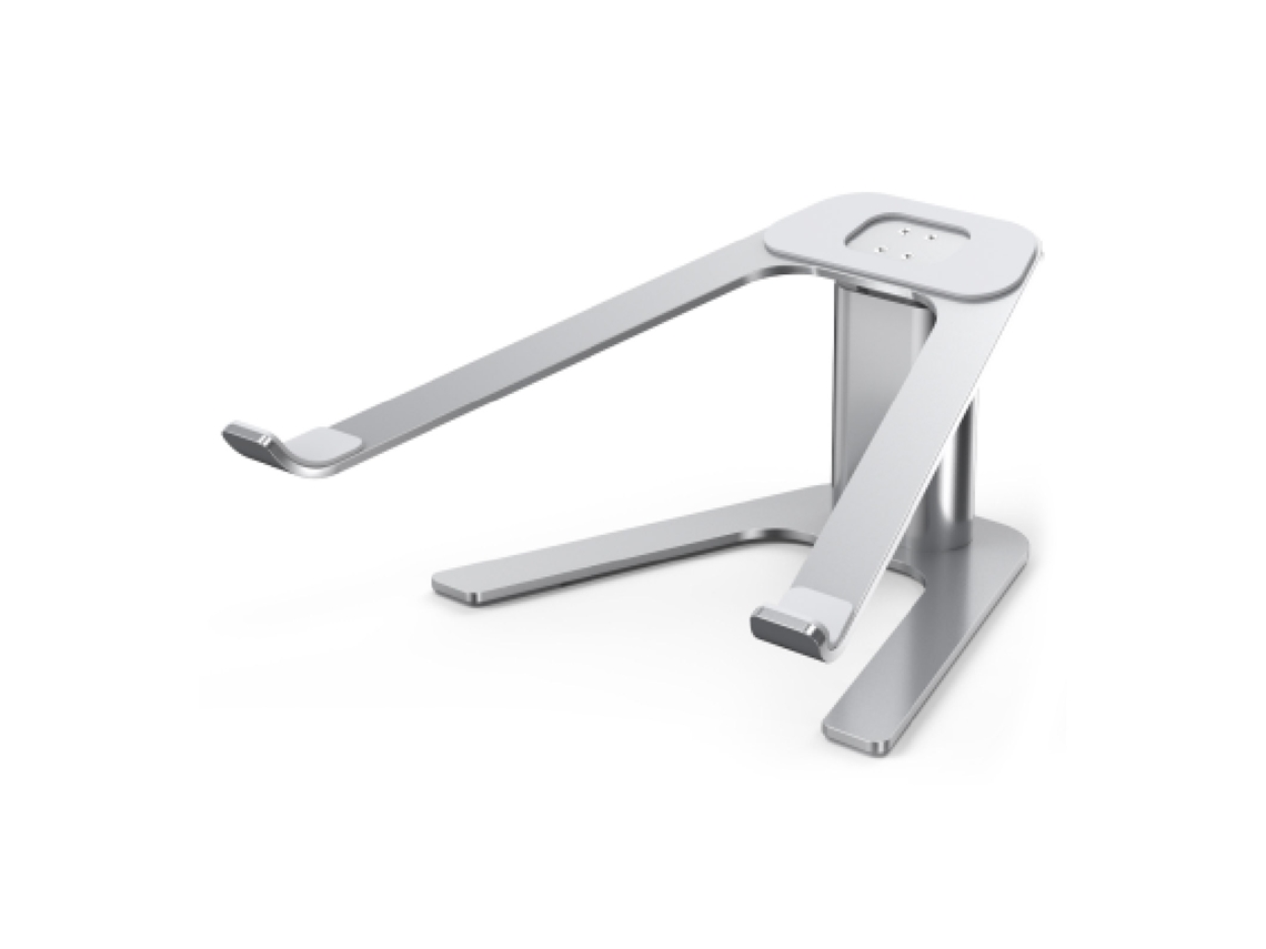 Suporte Portátil Para Laptop De 11 A 18 Polegadas Em Liga De Alumínio, Com Base Antiderrapante, Compatível Com Macbook Air E Pro. Aquaforge