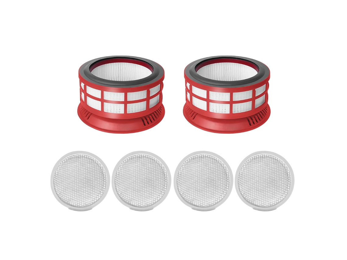 Filtro Frontal E Filtro Traseiro Para Aspirador De Pó Robô Roborock H7