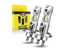Lâmpadas De Farol Led H7 60w 12000lm Branco 6000k Para Honda Cbr1000rr Cbr500r Cbr600rr 2 Unidades Led H7 Branco
