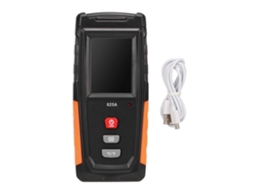 Detector de Radiação Eletromagnética, LCD, Alarme Sonoro e Luminoso, Portátil