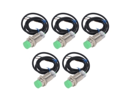 5pcs Interruptor Indutivo de Proximidade NPN IP65