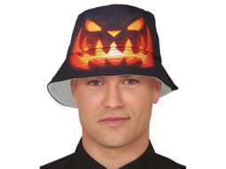Chapéu de abóbora de terror