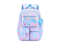 Mochila Feminina, Impermeável, Mochila De Grande Capacidade, Adequada Para Uso Diário, Escola, Viagens, Acampamentos Azul