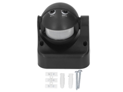 Interruptor Com Sensor De Movimento Infravermelho Pir À Prova D'água Inteligente Ac110-240v Preto