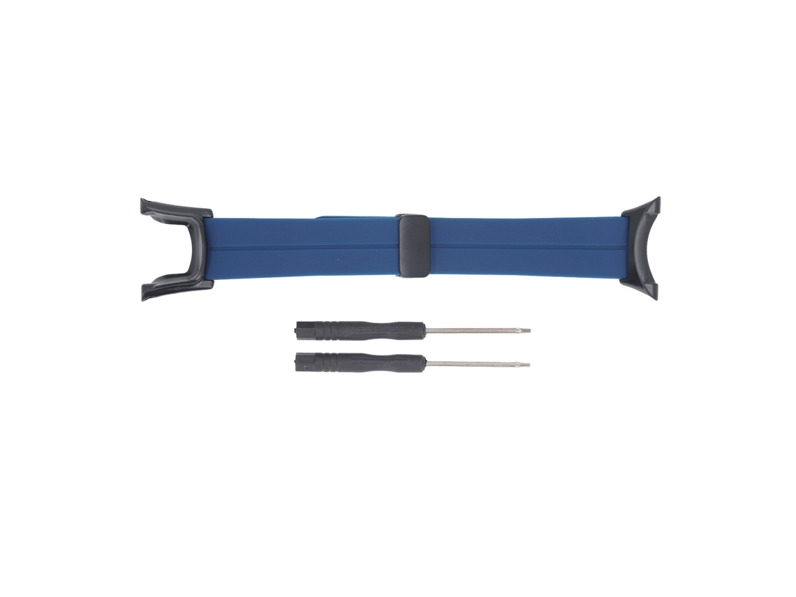 Pulseira De Relógio De Silicone (adequada Para Suunto Ambit 1, Azul)