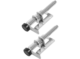 Niveladores Operitacx Antiderrapantes Ajustáveis Para Móveis, Resistentes, 2 Peças, Em Aço Carbono, Para Mesas E Guarda