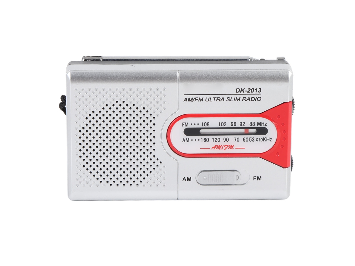 Rádio Portátil Am Fm LAXISCREED com Bateria e Alto falante