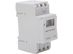 Relé Temporizador Programável Para Trilho De 16 A Ac220-240 V
