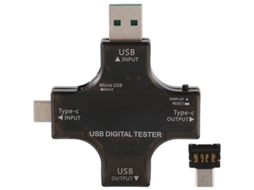 Lurelia Testador Usb-c, S10, 5 A, Qc3.0 Para Carga, Tensão E Corrente