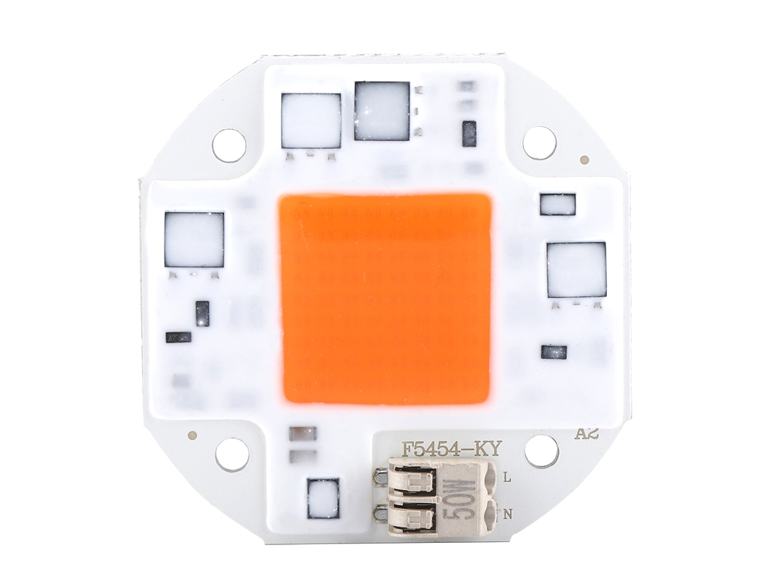 Lâmpada Led Cob Crescimento Espectro Completo 50w Ac100 260v